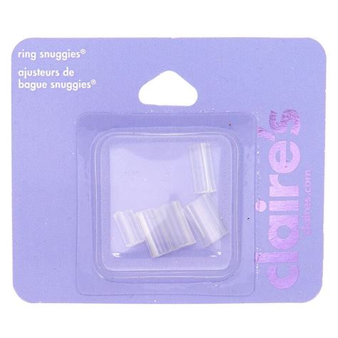 Ring Snuggies - Clear, 5 Pack | Claire's US