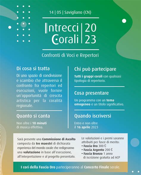 Intrecci Corali 2023 | Cori Piemonte