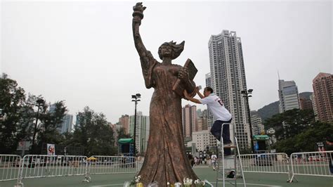 Hong Kong universities remove more Tiananmen Square memorials | ITV News