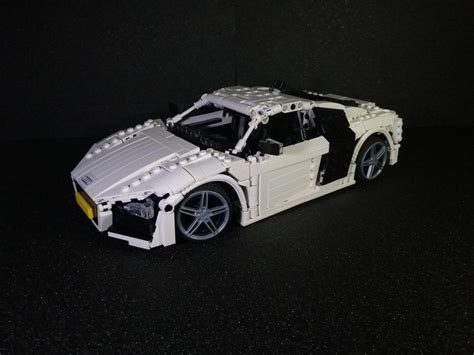 LEGO MOC Audi R8 V8 by BrickMotorsClub | Rebrickable - Build with LEGO