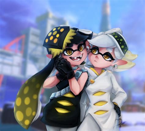 Squid Sisters by 0okamiseishin on DeviantArt