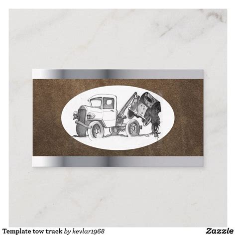 Template tow truck business card | Zazzle.com | Printing double sided, Business card size, Cards