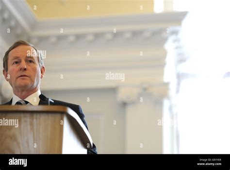 Taoiseach Enda Kenny in London Stock Photo - Alamy