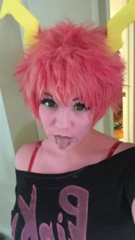 Mina Ashido Cosplay 💕 | Hero Sekai Amino Amino