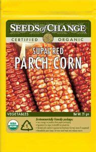 Seeds of Change S10977 Certified Organic Supai Red Parch Corn by Seeds ...