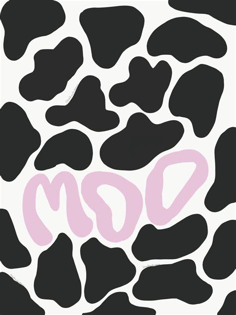 moo wallpaper | Cow wallpaper, Cow print wallpaper, Animal print wallpaper