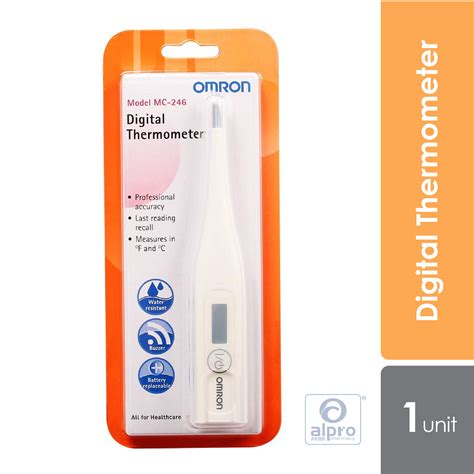 Omron Digital Thermometer MC-246 - Alpro Pharmacy