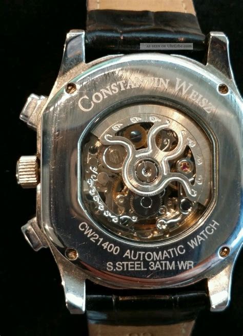 Constantin Weisz Chronograph Mit Lederbox Neuwertig