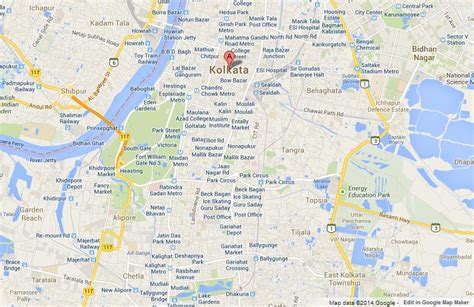 Map of Kolkata