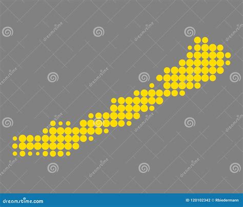 Map of Lake Balaton stock vector. Illustration of travel - 120102342