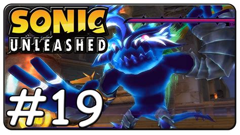 Sonic Unleashed Walkthrough Part 19 Dark Guardian Boss Battle - YouTube