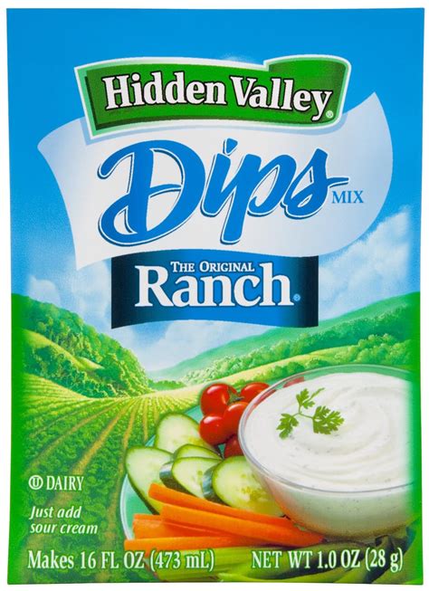 hidden valley ranch buttermilk dressing mix directions