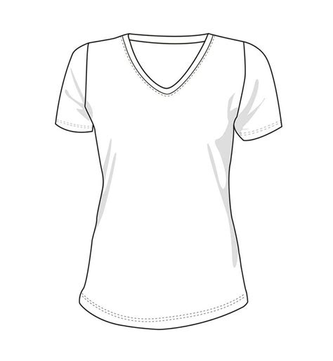 t shirt technical drawing | Desenho de camiseta, Técnicas de desenho, Desenhos de moda