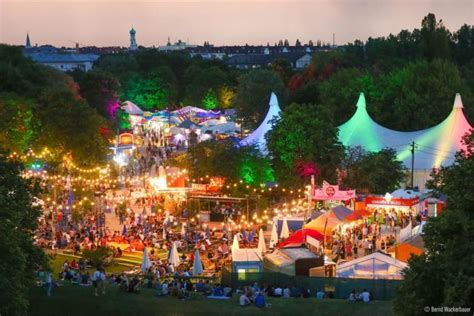 Party - Tollwood Festival - Olympiapark München in München - 27.06.2018