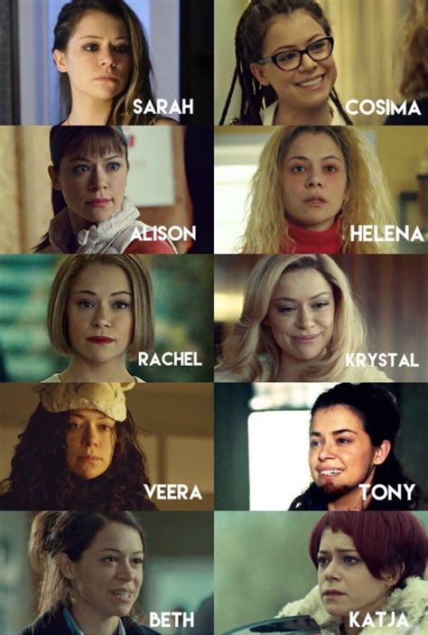 Thanks Tatiana Maslany. She did such a fantastic job playing over a many different characters. I ...