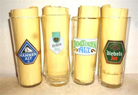 German Beer Glasses for Different Types of Beer