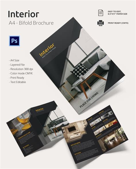 Interior Design Brochure - 25+ Free PSD, EPS, InDesign Format Download ...