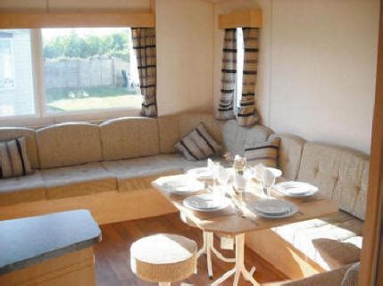 Caravan for hire at Haven Church Farm Holiday Village. UK Caravan Rental