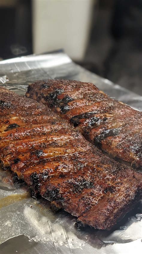 St. Louis Pork Ribs - Menu - Fat Bob's Smokehouse