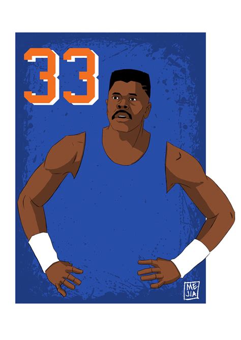 Patrick Ewing Graphic Illustration on Behance