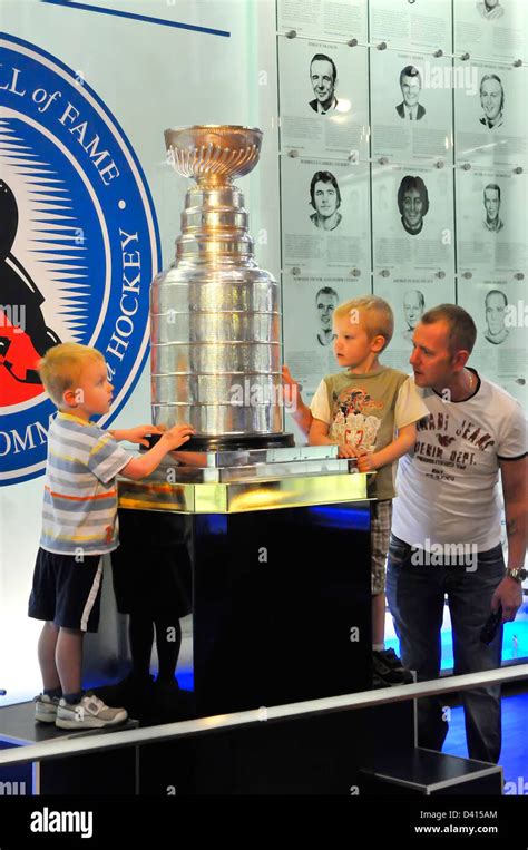 Hockey Hall of Fame Toronto Ontario Canada stanley cup Stock Photo - Alamy