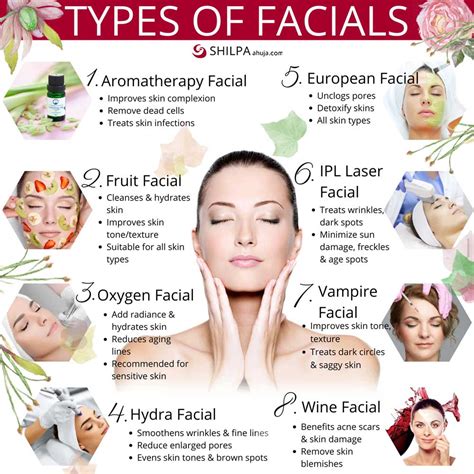 Types Of Facials: A Detailed Guide To Double Your Glow