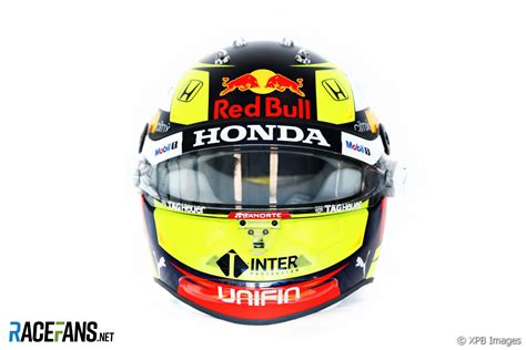 Sergio Perez's 2021 F1 Helmet · RaceFans