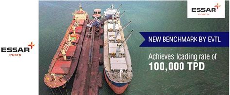 Essar Vizag Terminal creates New Benchmark - DST - Daily Shipping Times