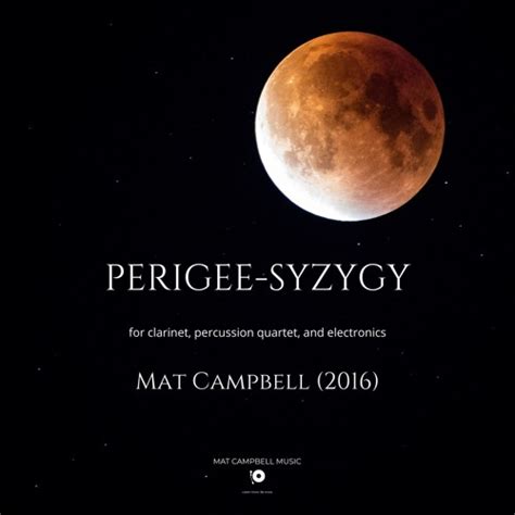 Stream Perigee-Syzygy, Solo Clarinet, Percussion Quartet, and ...