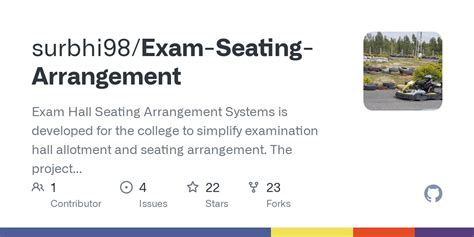 GitHub - surbhi98/Exam-Seating-Arrangement: Exam Hall Seating ...