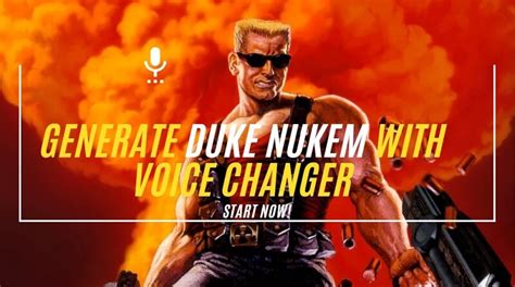 Real Time Voice Generator for Duke Nukem AI Voice Trolling