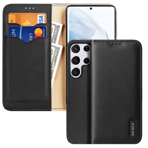 Dux Ducis Hivo Samsung Galaxy S22 Ultra 5G Wallet Leather Case