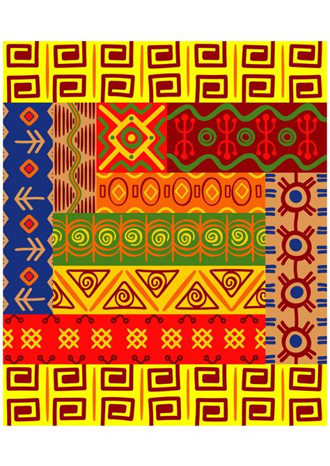 Ethnic patterns and ornaments 11017898 Vector Art at Vecteezy