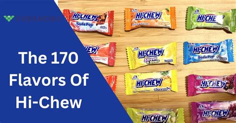 What Are The 170 Flavors Of Hi-Chew? | Veganoga