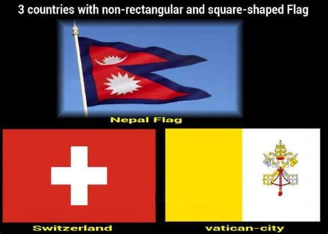3 Countries with Non-rectangular and Square-shaped Flag - Soccergist