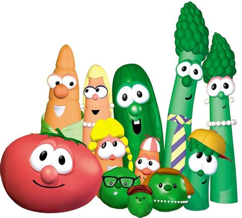 VeggieTales family group photo (1999, HQ edit) by SuperPanty276 on ...