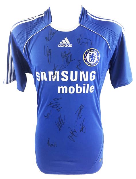 Signed Chelsea FC Shirt - Fully Signed Jersey