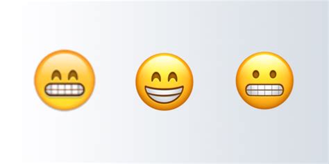 Emojiology: 😬 Grimacing Face