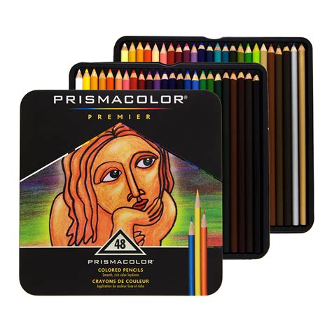 Prismacolor Premier Colored Pencils 48 Sæt, Soft Core - Markers N Pens