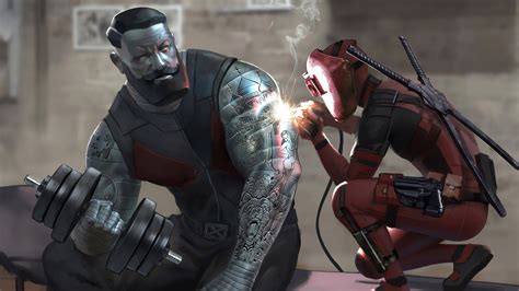 Colossus, Deadpool, Tattoo, Marvel, 4K, #254 Wallpaper PC Desktop