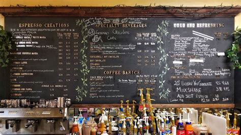 Menu at Higher Grounds Coffee Shoppe cafe, Boone