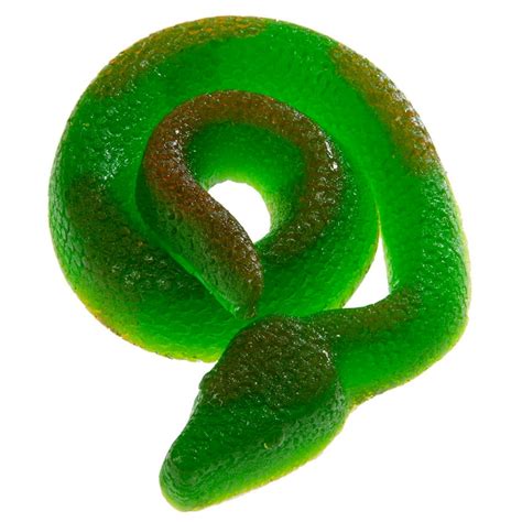 Giant Gummy Snake-Green Apple & Orange - Walmart.com - Walmart.com