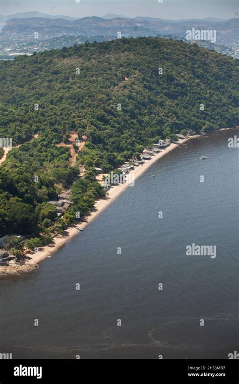 Aerial view of a beach in Brazil Stock Photo - Alamy