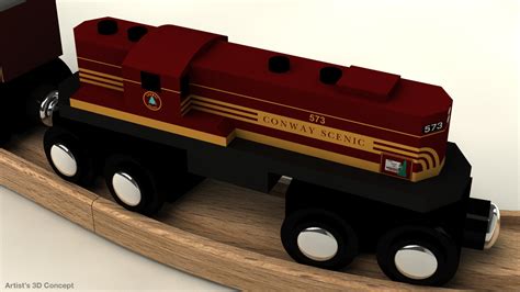 Conway Scenic Railroad - Heritage Wooden Railway