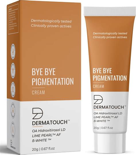 Dermatouch Bye Bye Pigmentation Cream for Pigmentation and Blemishes ...