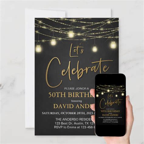 Adult Men's 40th Birthday Party Invitation | Zazzle