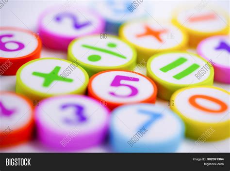 Math Number Colorful Image & Photo (Free Trial) | Bigstock