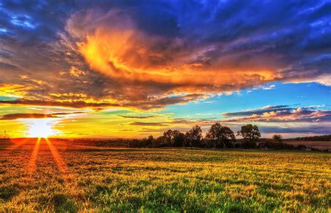 Eclectic Rhapsodics: A Prairie Sunset