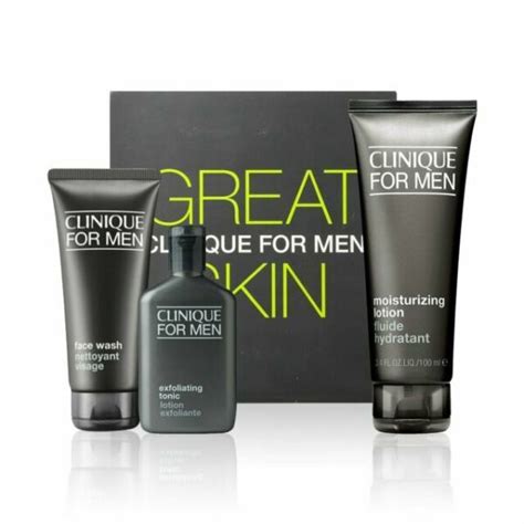 Clinique for Men Great Skin 3 Pcs Gift Set for sale online | eBay