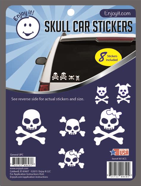 Skull Car Stickers - Enjoy It